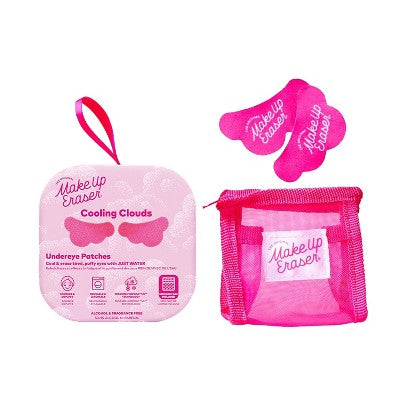 MakeUp Eraser Cooling Clouds Under-Eye Patches With Laundry Bag 1ct - New - M2G
