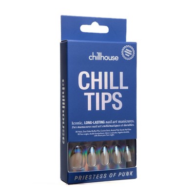 Chillhouse Chill Tips Press-On Nail Set Priestess of Punk 24ct - New - M2G