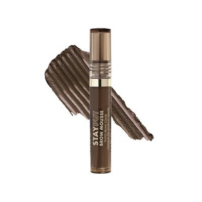 Milani Stay Put Tinted Brow Mousse Dark Brown 0.05oz - Imperfect Box - M2G