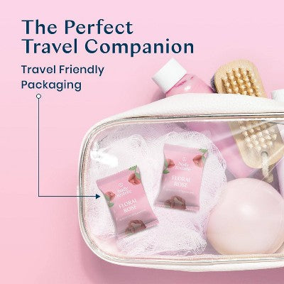 Body Restore Shower Steamers with 100% Natural Essential Oil Rose Shower 6ct - New - M2G