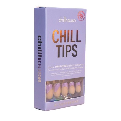 Chillhouse Chill Tips Press-On Fake Nails AI Supernova 24ct - Imperfect Box - M2G
