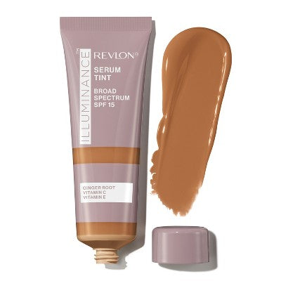 Revlon Illuminance Triple Hyaluronic Acid Tinted Serum 417 Warm Caramel 0.94 fl oz - Imperfect Box - M2G