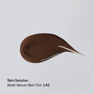 Versed Skin Solution Multi-Serum Skin Tint Foundation SPF 40 14C 1 fl oz - Imperfect Container - M2G