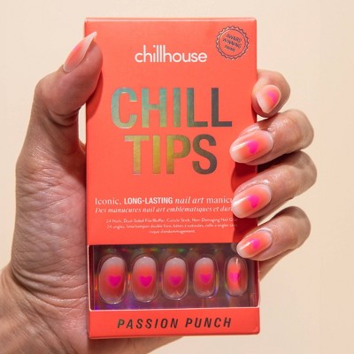 Chillhouse Fake Nails Passion Punch 24ct - New - M2G