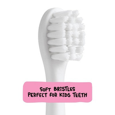 Made by Dentists Kids; Rechargeable Electric Toothbrush with 2 Replacement Toothbrush Heads Cheetah - New - M2G