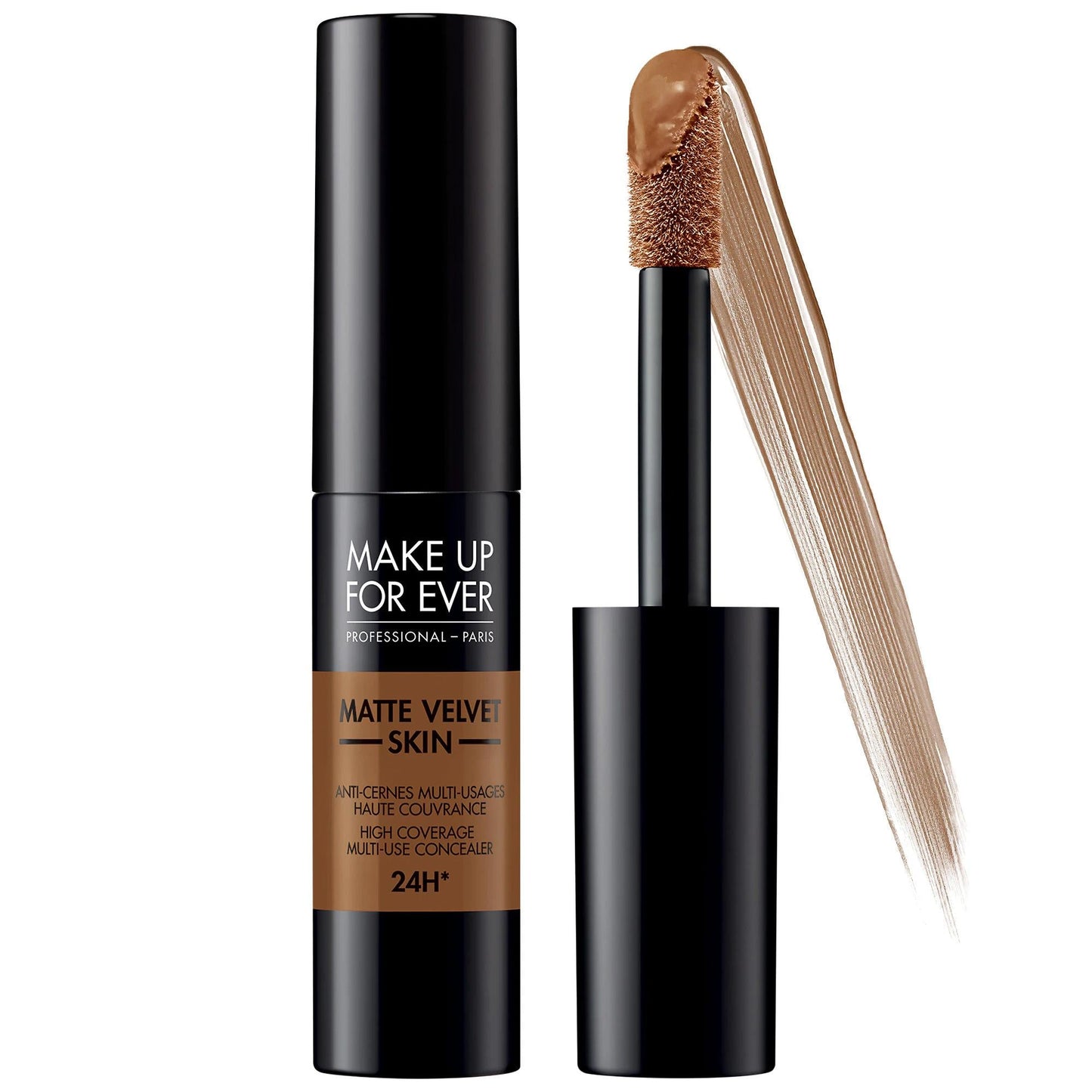 Matte Velvet Skin - High Coverage Waterproof Concealer for Flawless Makeup - Matte Finish, Multi-Use, 24-Hour Long-Lasting