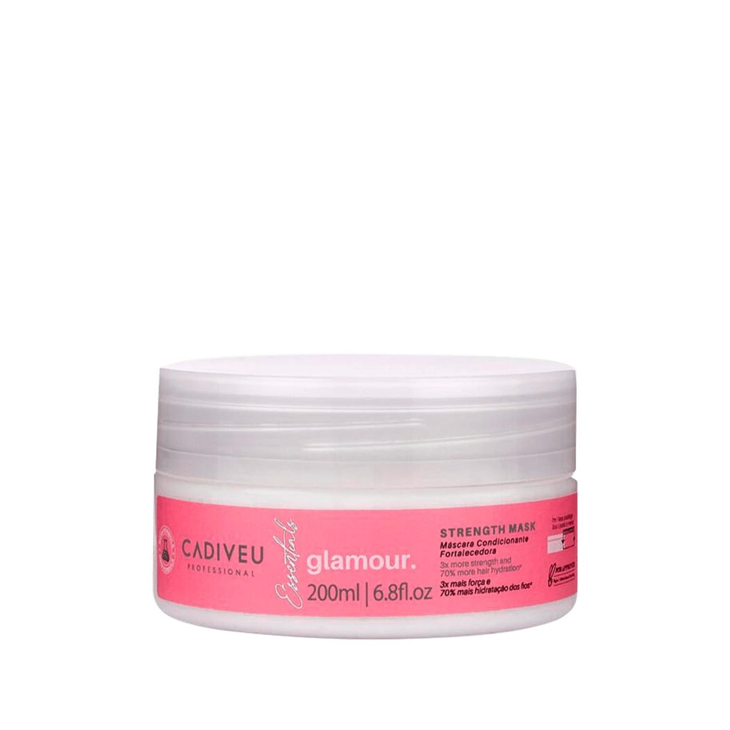 Cadiveu Essentials Glamour Maske Hair Mask for Nourished and Treated Hair, 6.76 fl oz