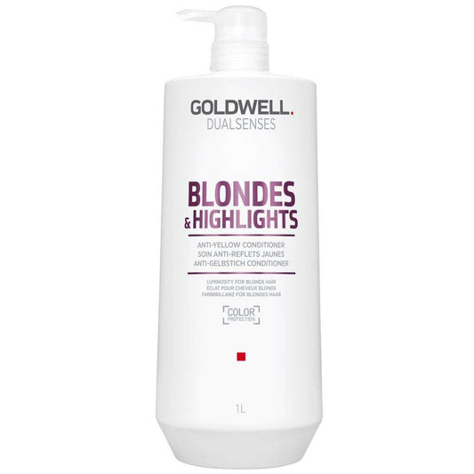 Goldwell DualSenses Blonde & Highlights Anti-Yellow Conditioner 10.1 oz - M2G