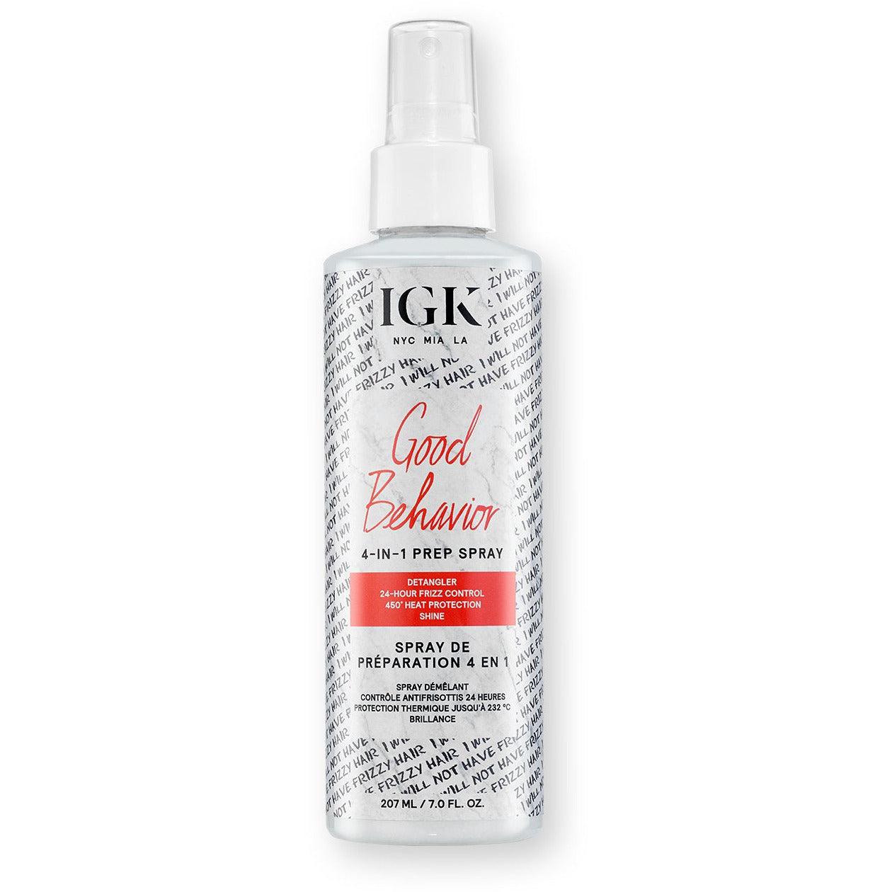 IGK GOOD BEHAVIOR 4-in-1 Prep Spray 7oz - M2G