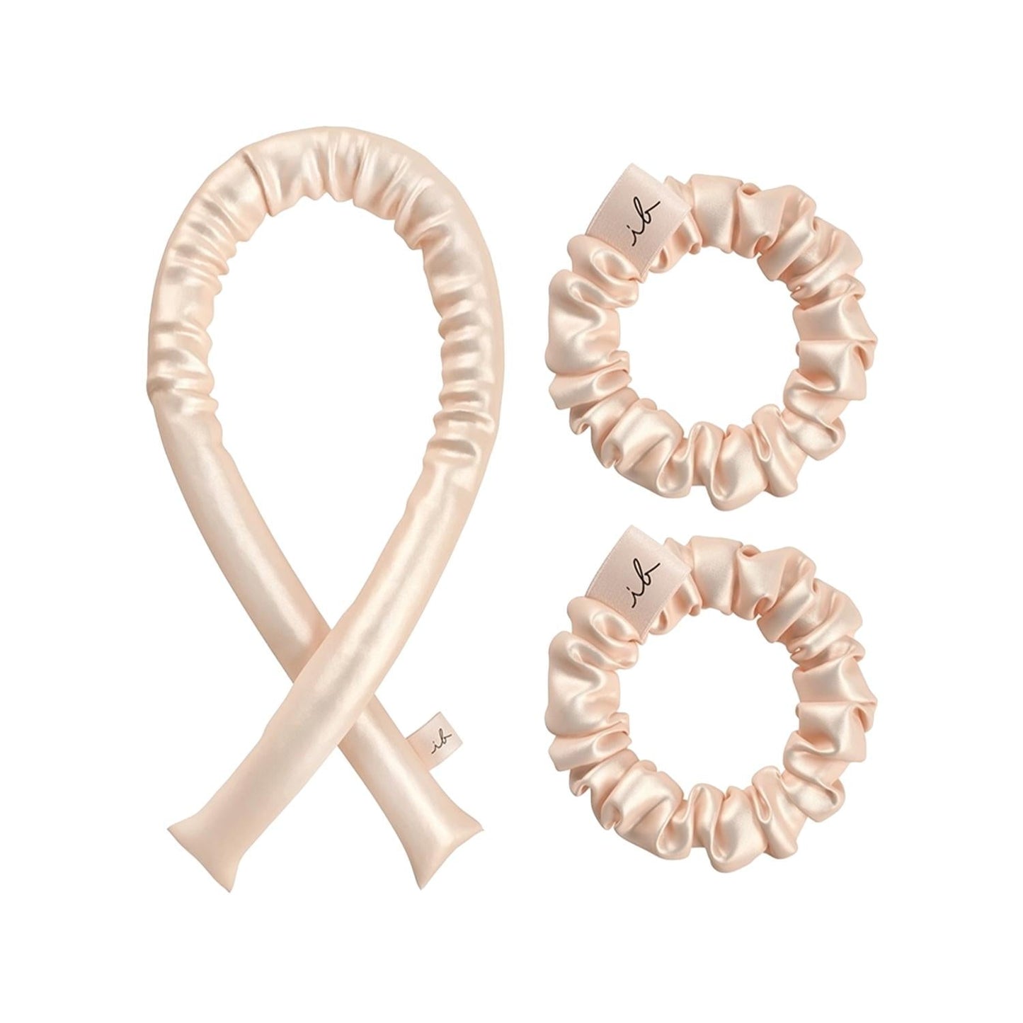 Invisibobble Handle With Curl Heatless Curling Hair Accessories Set - 3 Piece Hair Clips for Effortless Curls Without Heat Damage