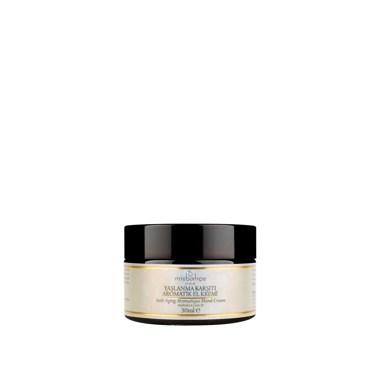 Misbahçe Anti-Aging Hand Cream 30ml - Moisturizing & Aromatic Hand Care