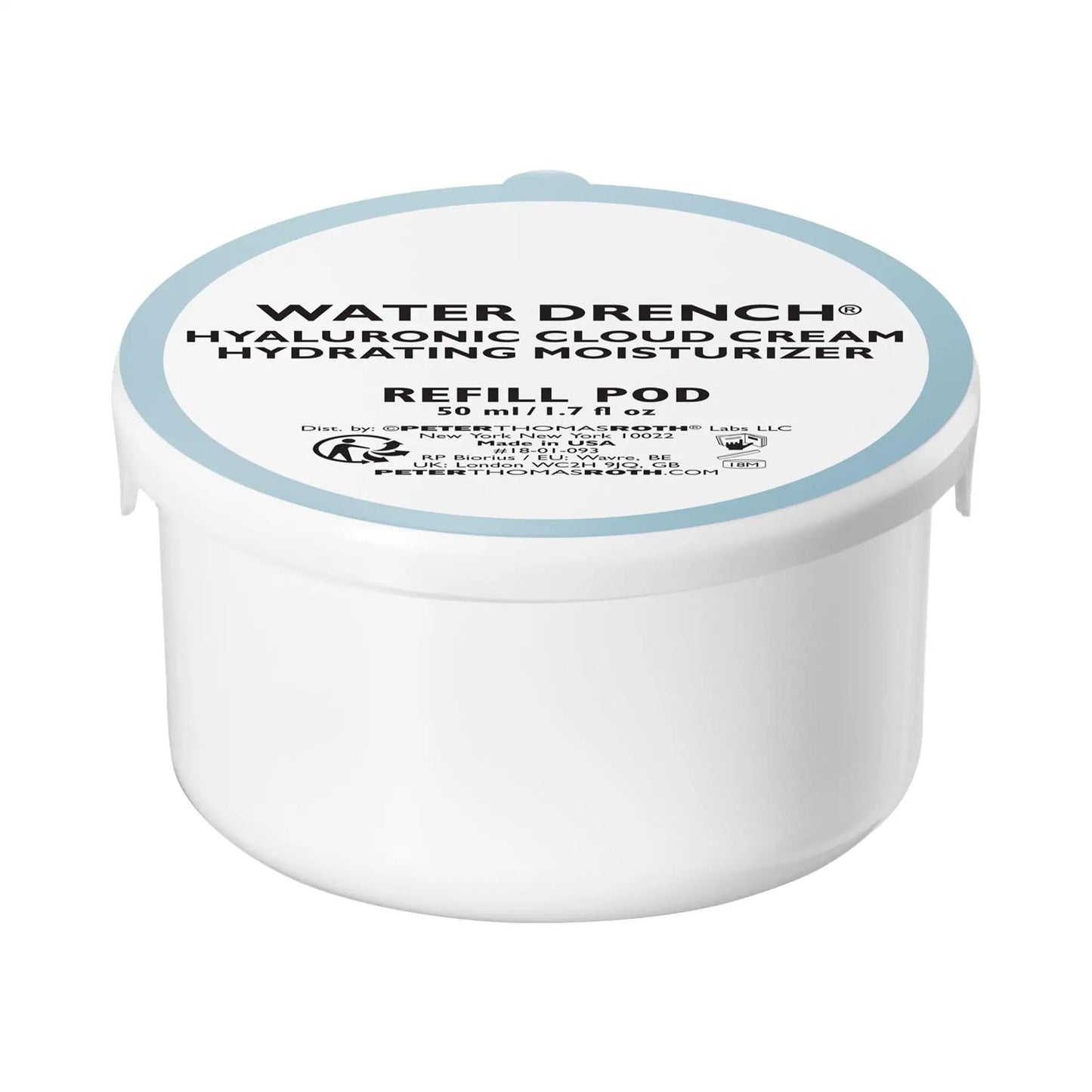 Peter Thomas Roth Water Drench Hyaluronic Cloud Cream: Deep Hydration, Anti-Aging Moisturizer for Dry Skin, 72-Hour Moisture