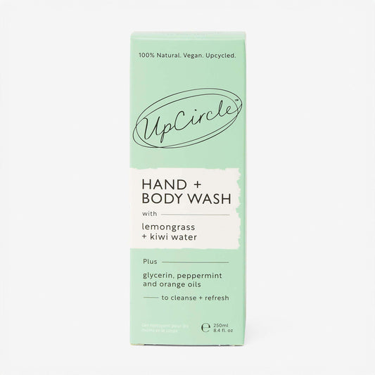 Natural Hand + Body Wash with Lemongrass - M2G