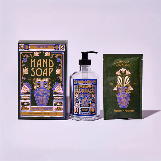 Maison Mascarell Hand Soap Starter Kit Dispenser & Soap Refill - Imperfect Container - M2G