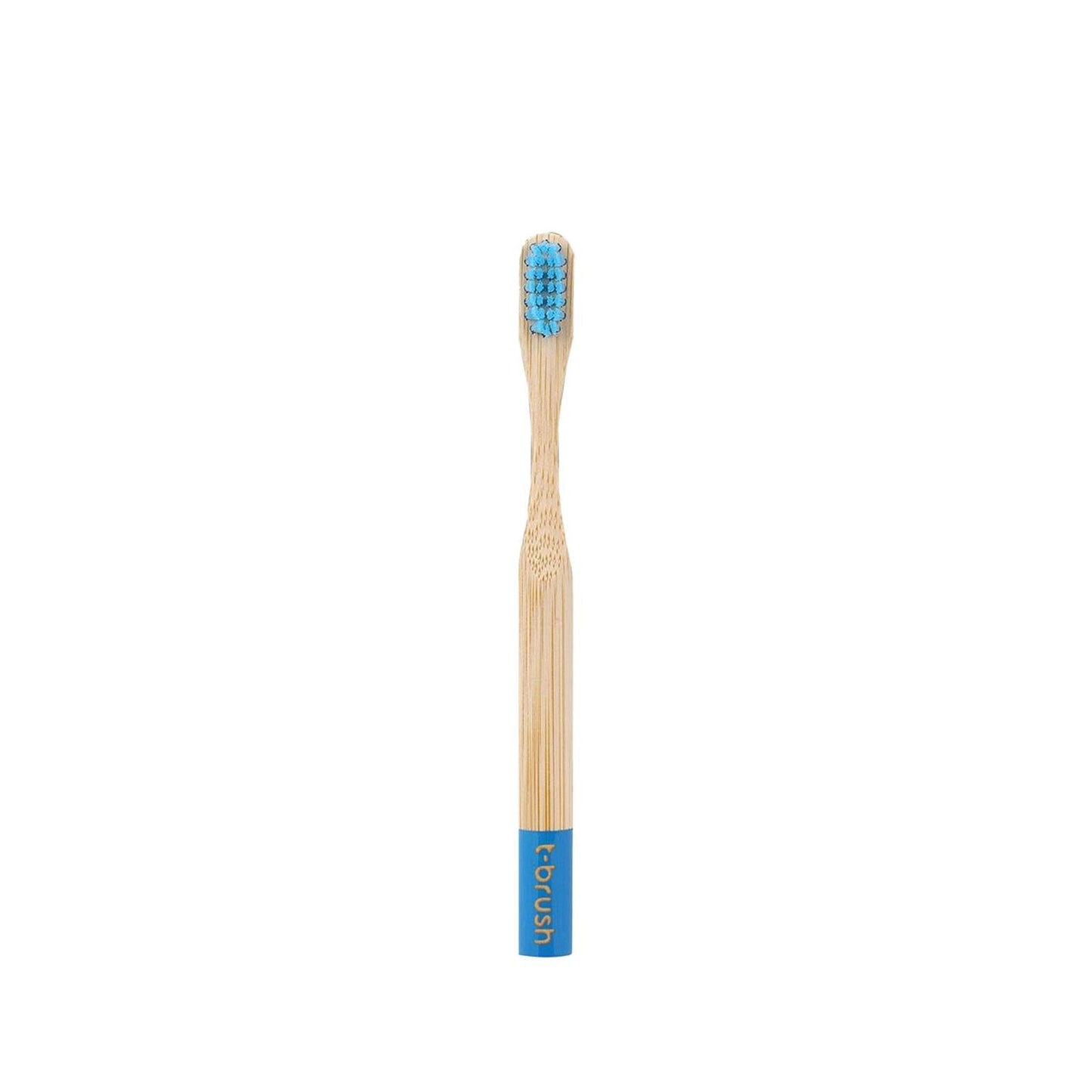 T-Brush Vegan Bamboo Soft Children's Toothbrush - Eco-Friendly Oral Care for Kids, Gentle on Gums, Sustainable & Cruelty-Free