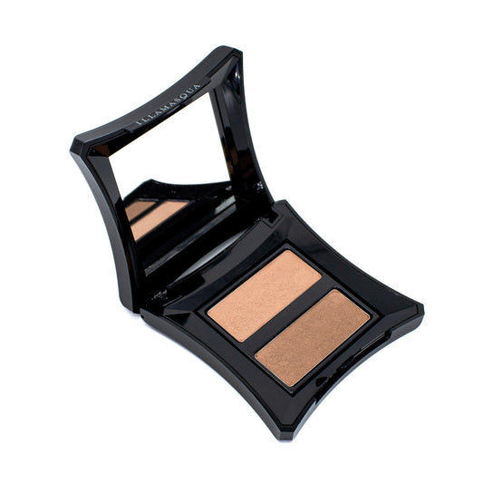 ILLAMASQUA Bronzing Powder Duo GLINT & RA 2 x 0.11oz - Imperfect Box - M2G