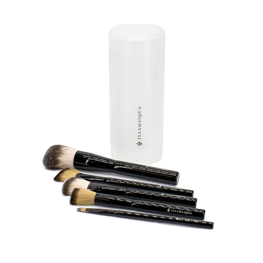 ILLAMASQUA Face Make-Up Brush Kit 5 pieces - New - M2G