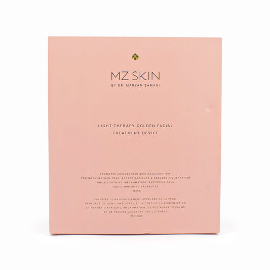 MZ SKIN Light-Therapy Golden Facial Treatment Device - Renewed - M2G
