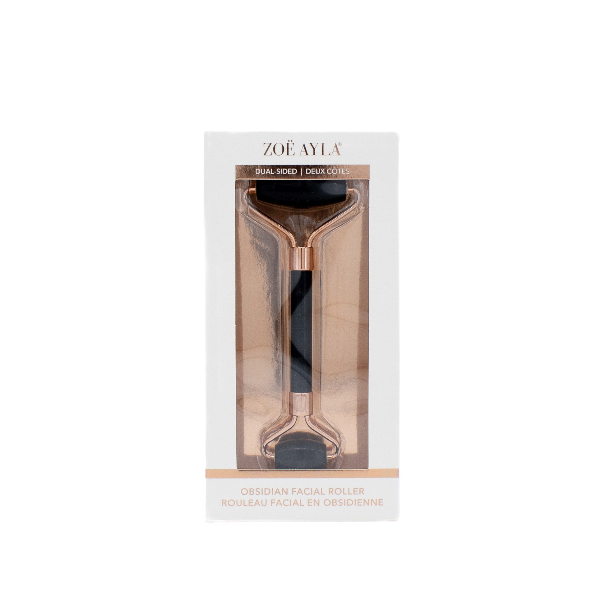 Zoe Ayla Obsidian Facial Roller in Black - New - M2G