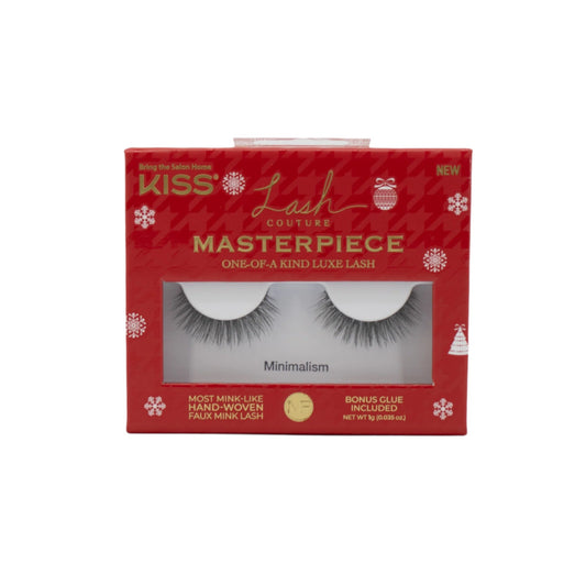 KISS Lash Couture Masterpiece MINIMALISM Faux Mink Eyelash Extensions - New - M2G