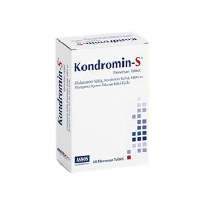Assos Dietary Supplement for Joint Health - Glucosamine Sulfate, Chondroitin Sulfate, MSM - Effervescent Tablets