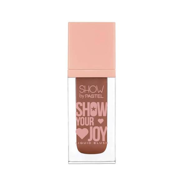 Pastel Show Your Joy Liquid Blush - Natural Dewy Finish, Moisturizing & Easy to Apply - Portable Cheek Color