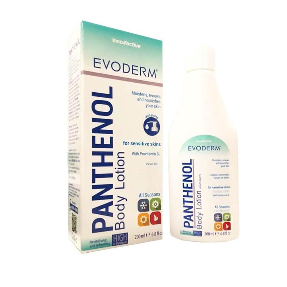 Evoderm Panthenol Body Lotion - Hydrating Formula | 200 ml