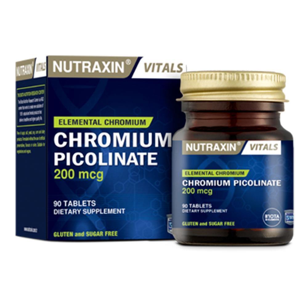 Nutraxin Chromium Picolinate 200 mcg 90 Tablets