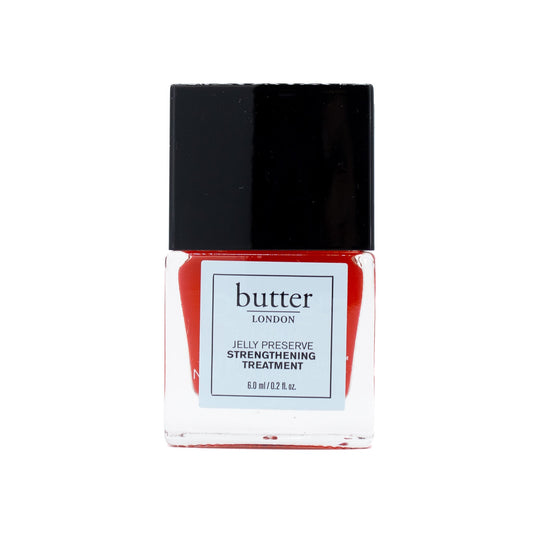 butter LONDON Jelly Preserve Strengthening Treatment STRAWBERRY RHUBARB 0.2oz - New - M2G
