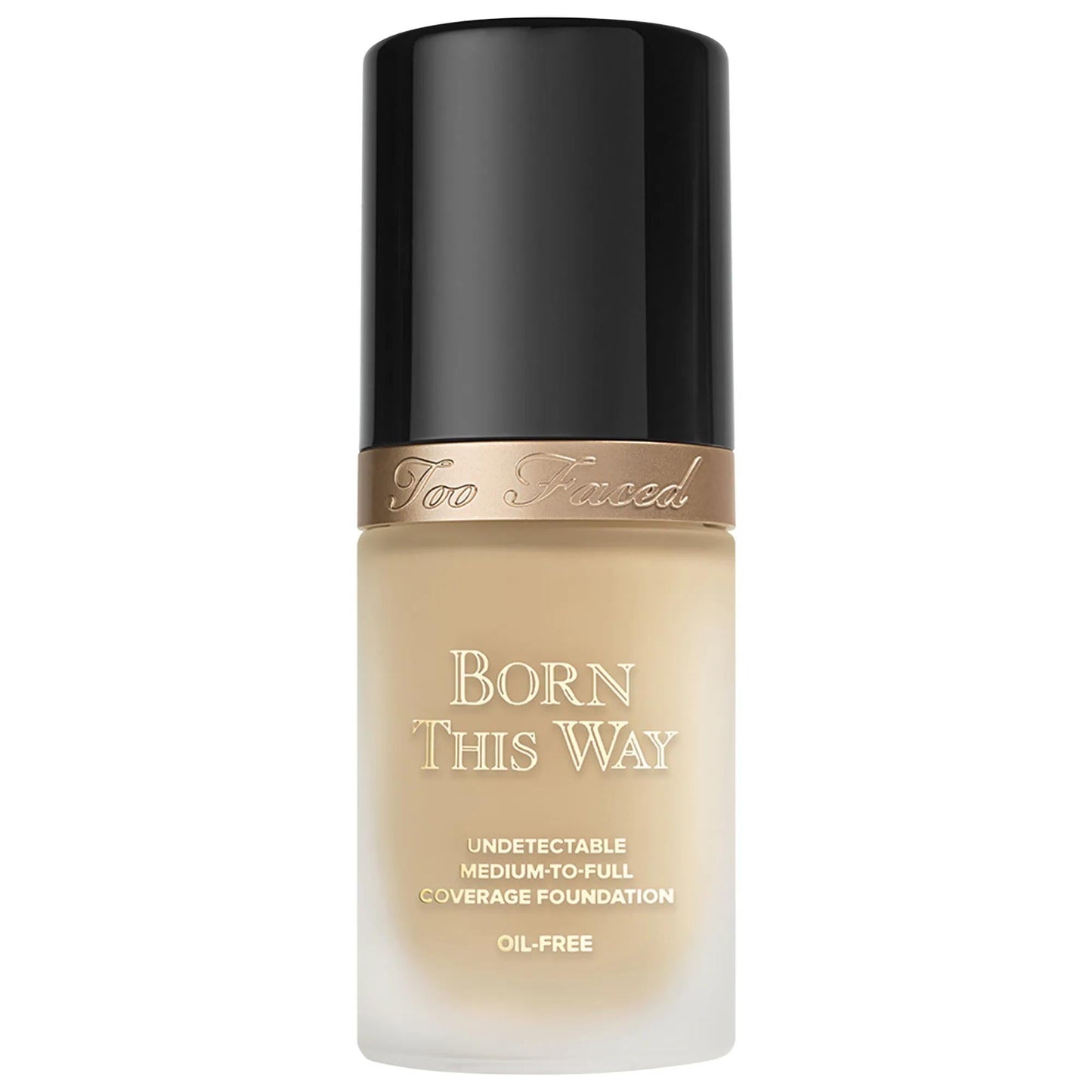 Too Faced Born This Way Natural Finish Longwear Liquid Foundation - Oil-Free, Vegan, Long-Lasting Coverage
