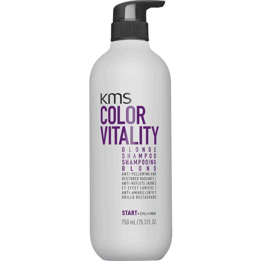 KMS ColorVitality Blonde Shampoo 750ml/25.3oz - M2G