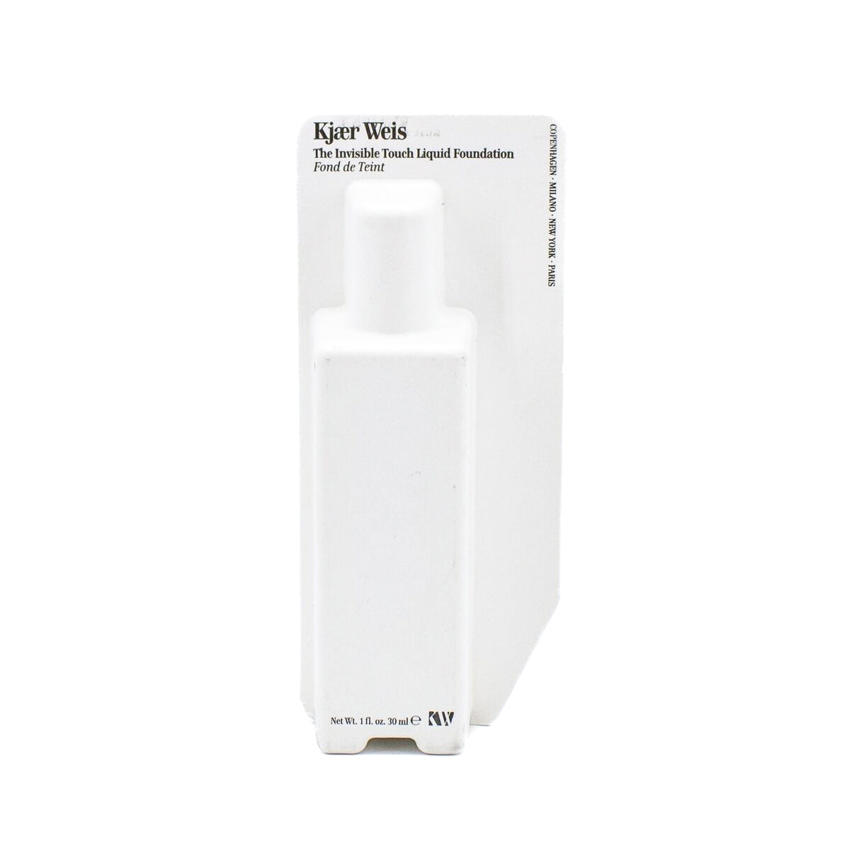 Kjaer Weis Invisible Touch Liquid Foundation FLAWLESS 1oz - Imperfect Box - M2G