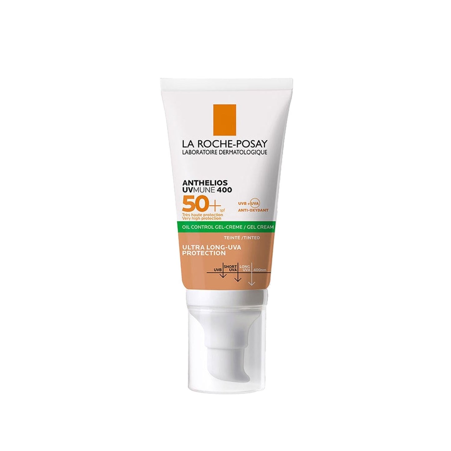 La Roche Posay Anthelios UVmune400 SPF 50+ Oil Control Tinted Sunscreen - 50ml