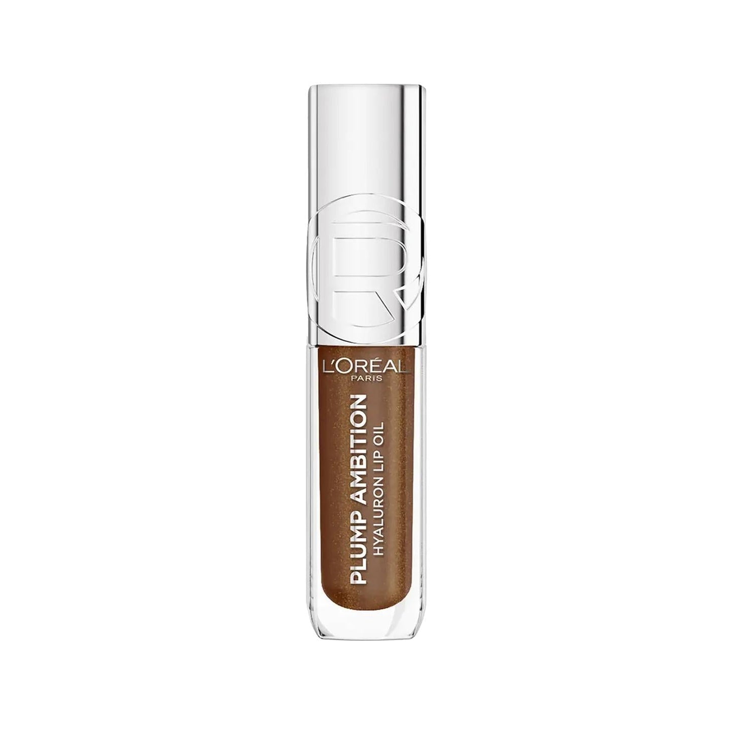 Loreal Paris Hyaluron Lip Oil - Moisturizing & Shiny Lip Care for Dry Lips - 510 La Nuit Sparkle