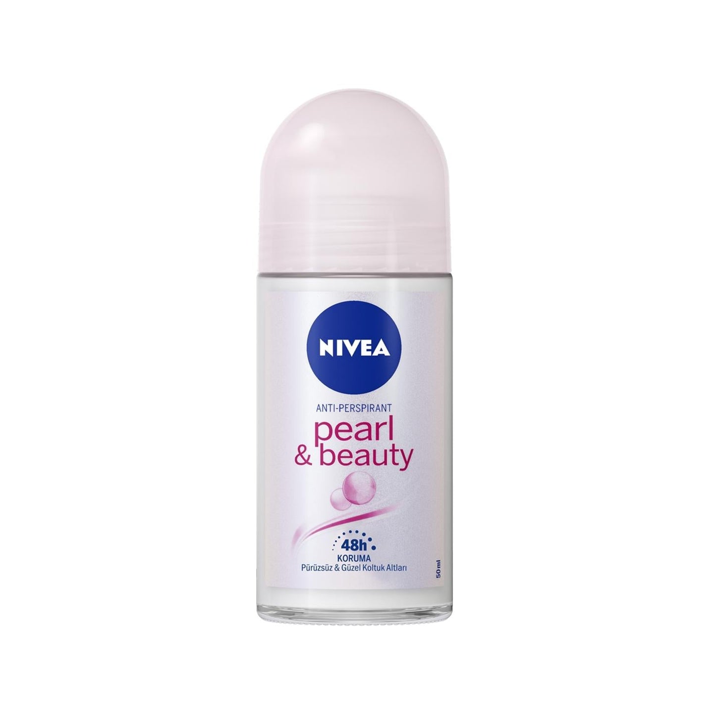 Nivea Pearl & Beauty Roll-On Deodorant - 50 ml, Easy to Apply, Trusted Nivea Quality