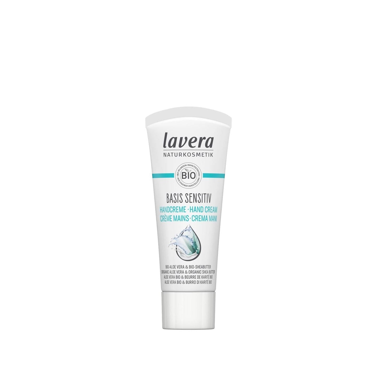 Lavera Basis Sensitiv Hand Cream: Organic Relief for Dry, Sensitive Skin | Travel Size Moisturizer