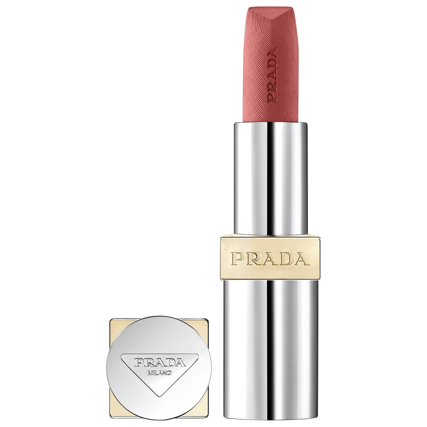 Monochrome Hyper Matte Refillable Lipstick - Long Lasting, Eco-Friendly Matte Lip Color with Nourishing Jojoba Oil & Bifidus Extract