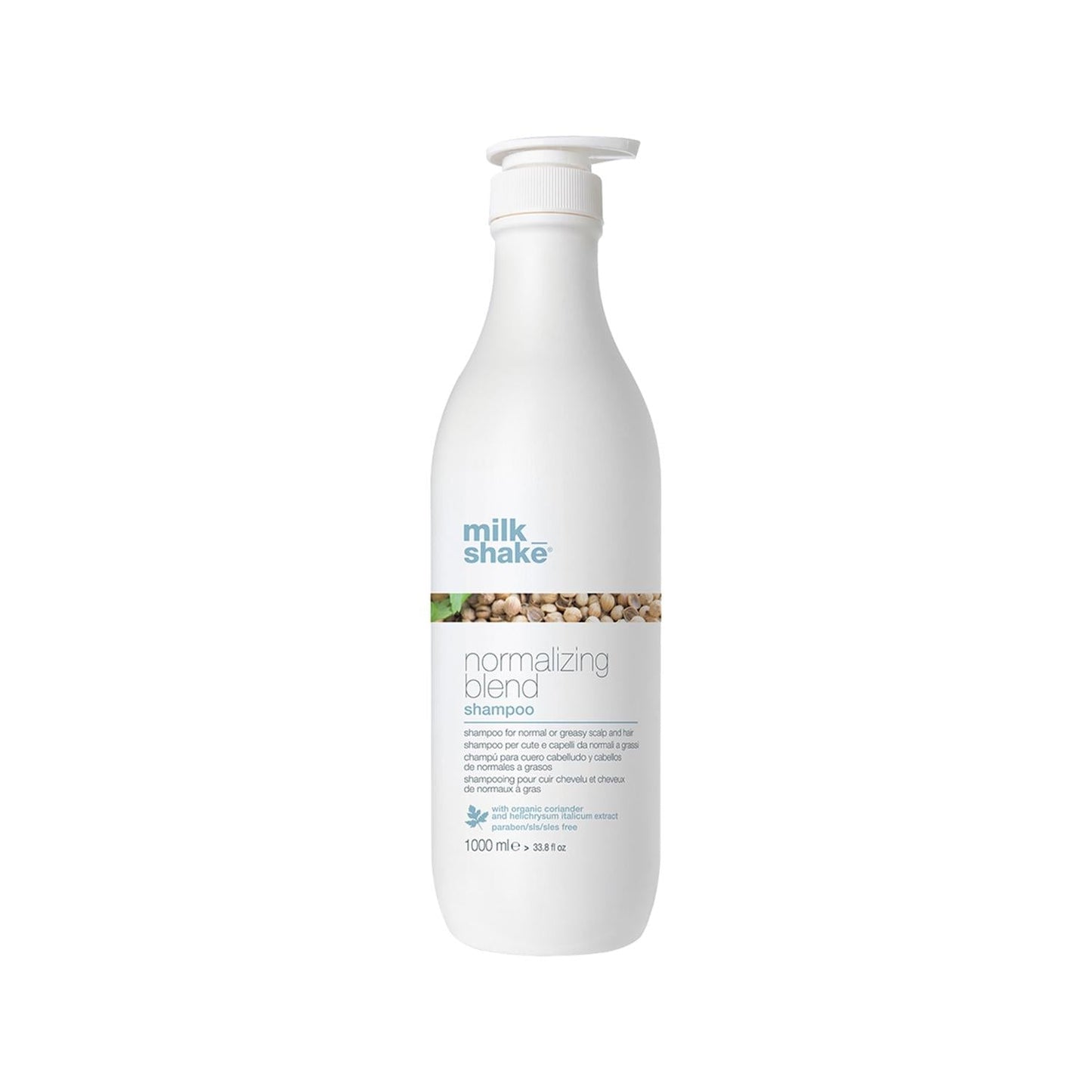 milk_shake Normalizing Blend Shampoo for Oily Hair & Scalp - 1000ml, Regulates Oil Production & Cleanses