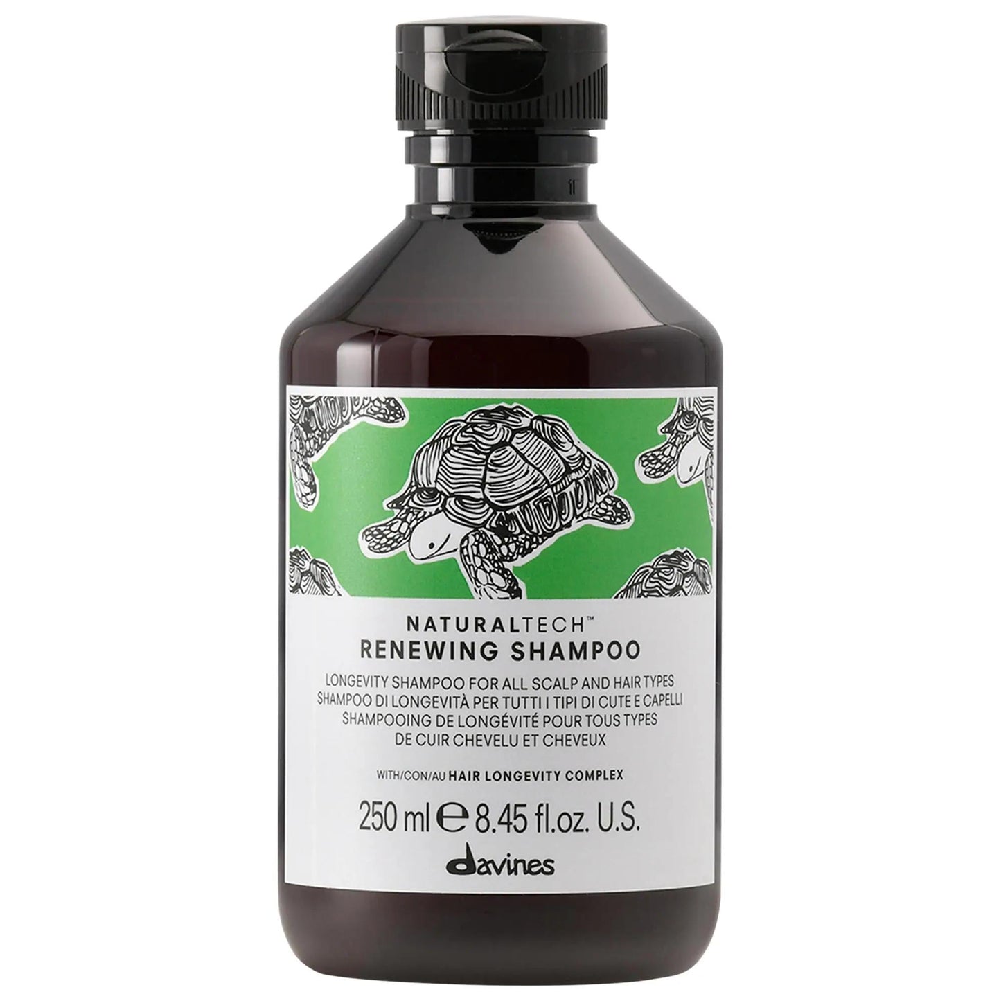 Renewing Shampoo: Sulfate-Free, Vegan & Antioxidant-Rich for Dry Scalp & Damaged Hair, Fine to Thick Hair Types