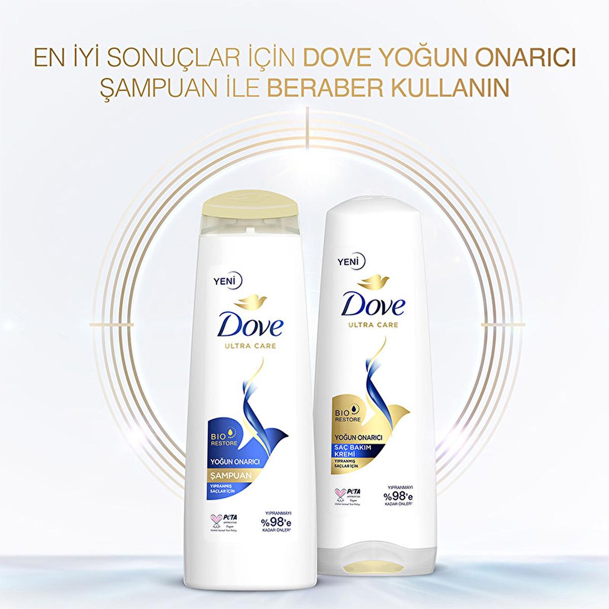 Dove Ultra Care Intensive Hair Conditioner: Damaged Hair Repair, Breakage Reduction, Vegan & Cruelty-Free - Restores Shine & Smoothness