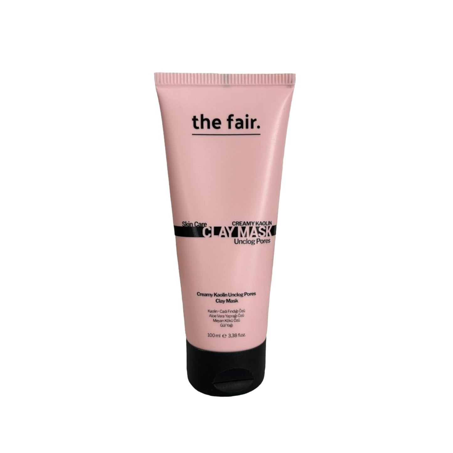 The Fair Clay Face Mask - Creamy Kaolin Pore Cleanser, 3.38 fl oz - Natural Skincare for Purifying Skin