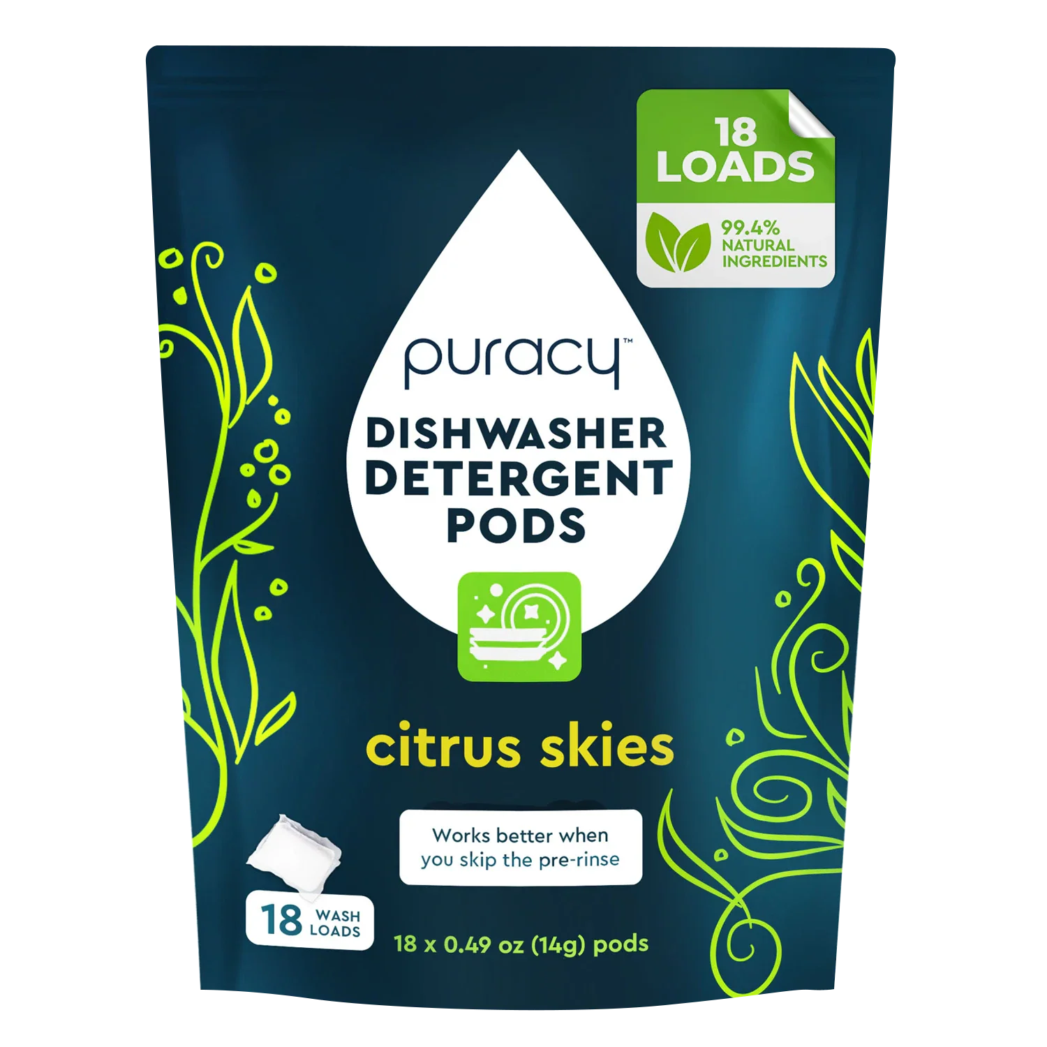 Dishwasher Detergent Pods - M2G
