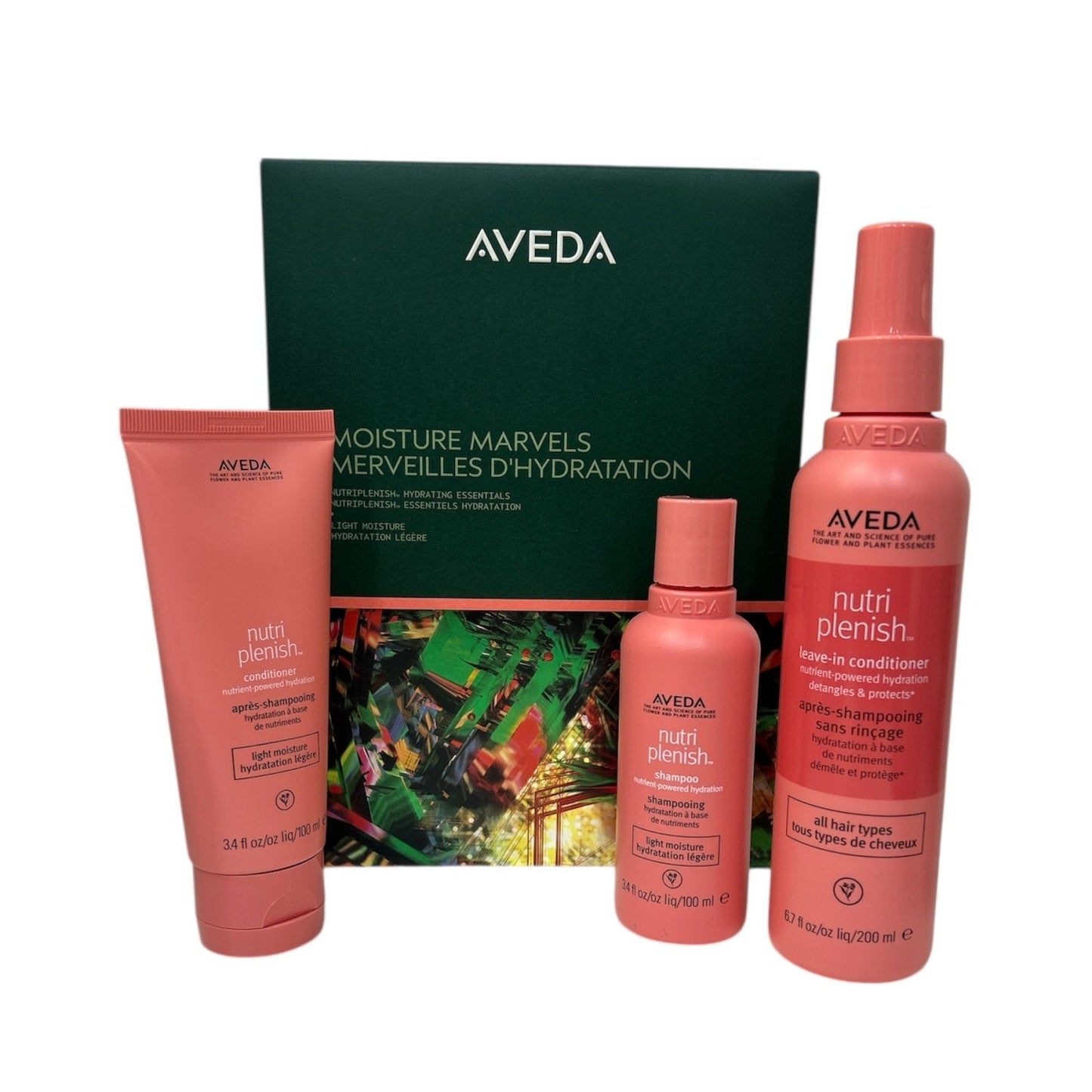 Aveda Moisture Marvels Nutriplenish Hydrating Essentials Light Gift Set - M2G