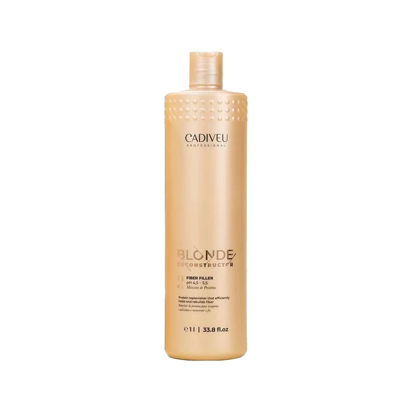 Cadiveu Blonde Reconstructor Hair Mask - 1000ml Nourishing Treatment for Blonde Hair, Repair and Strengthen Damaged Hair Structure