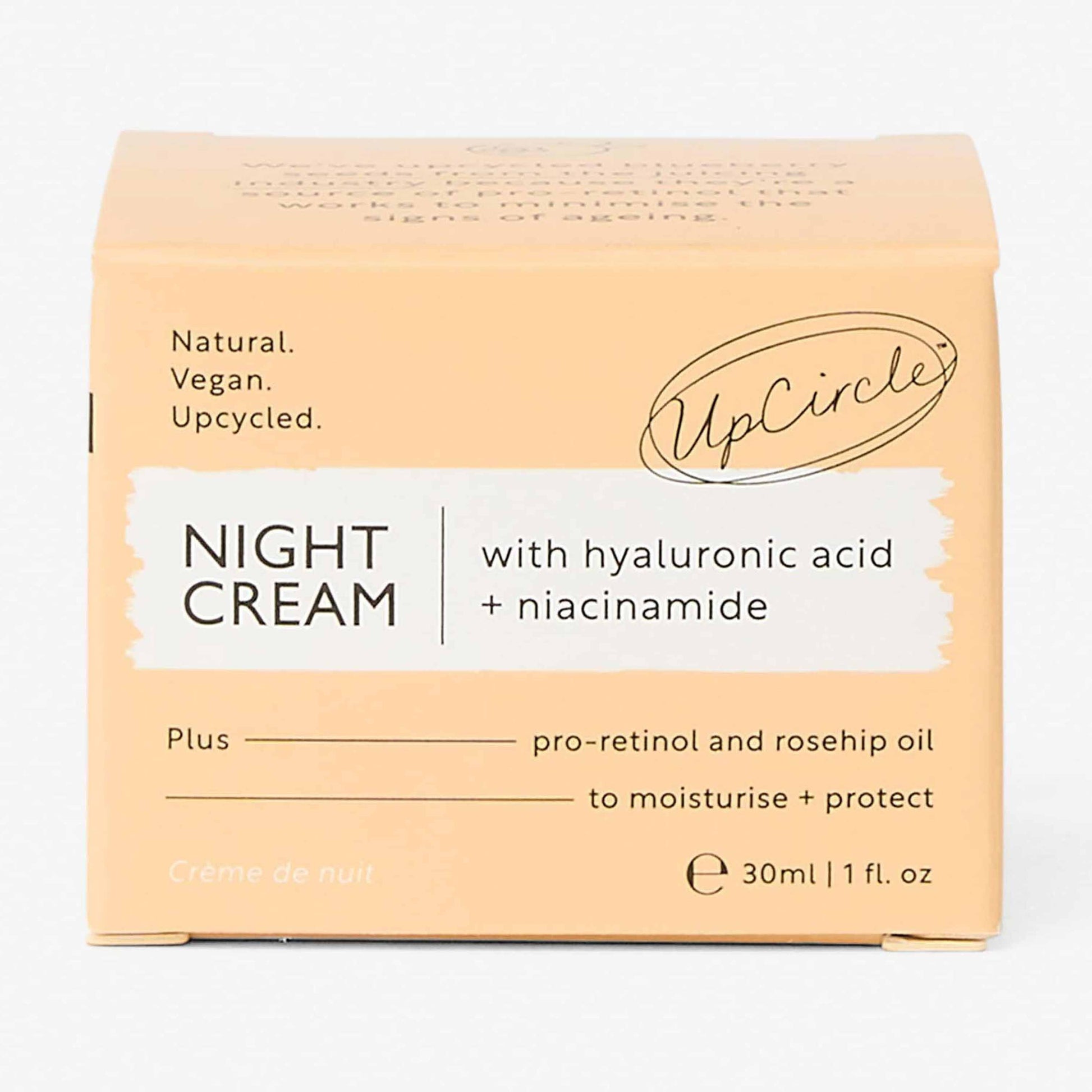 Night Cream with Hyaluronic Acid + Niacinamide - Travel Size - M2G