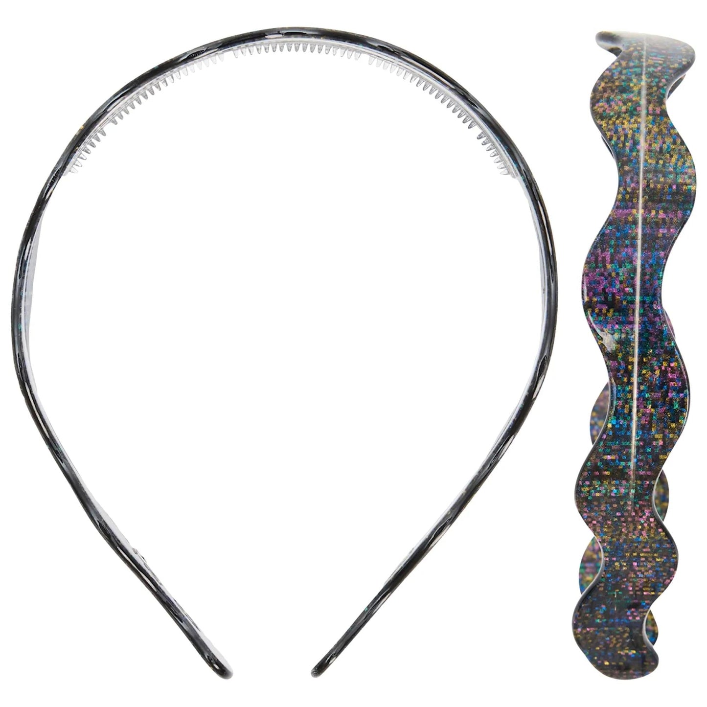 Wavy Hair Headband by Chunks - Comfortable, Sustainable FSC-Certified Acetate Hair Band for Wavy, Curly, and Straight Hair