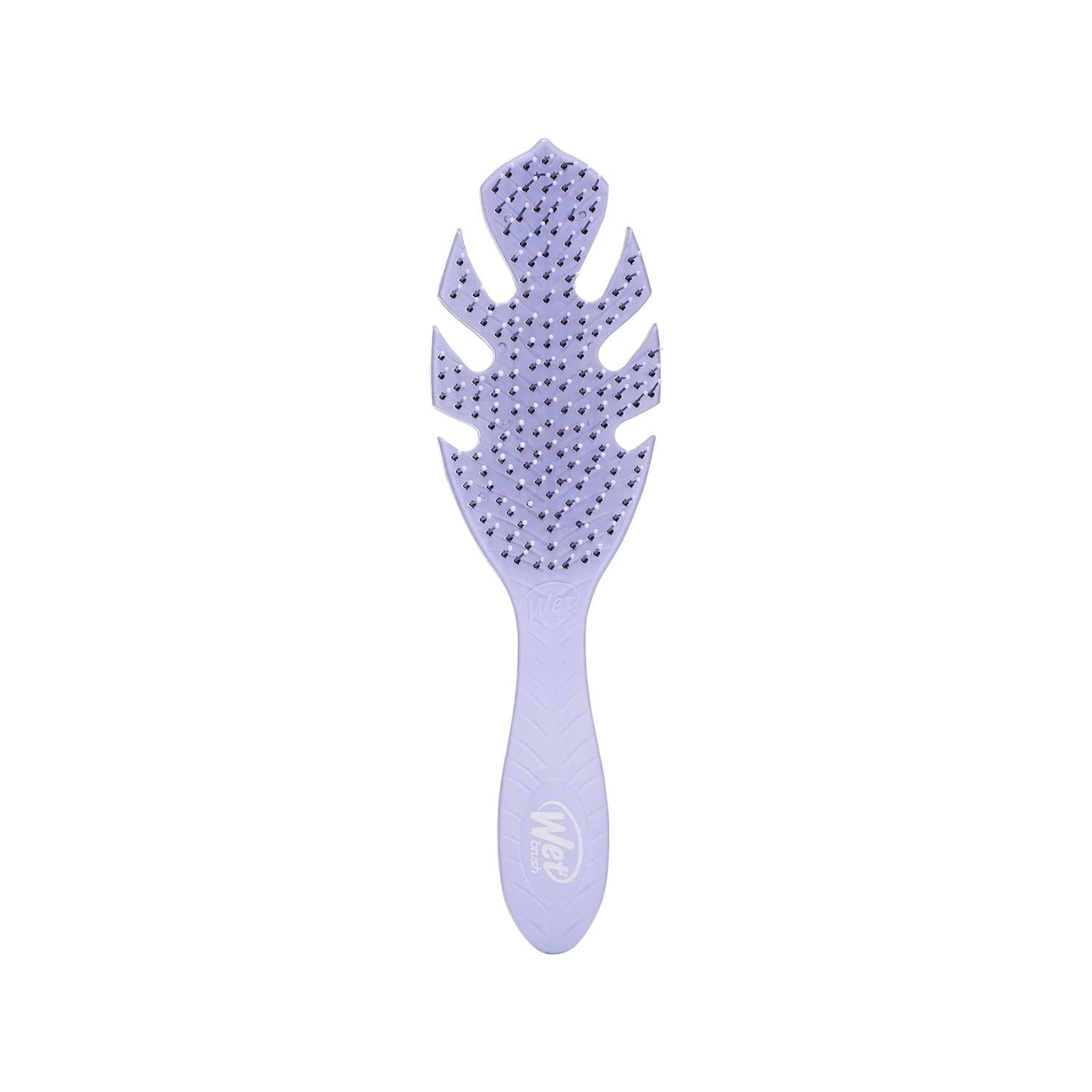 Wet Brush Go Green Detangler Hair Brush - Gentle Detangling for Tangle-Free Hair, Lila Color