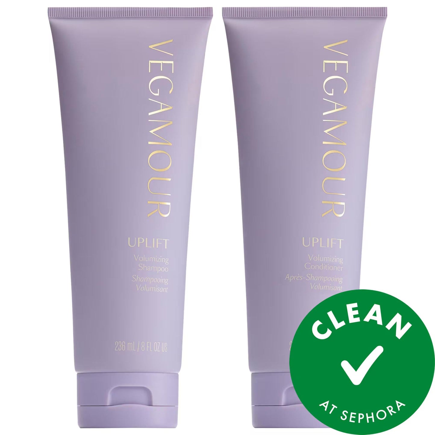 UPLIFT Volumizing Shampoo & Conditioner Set: 2X Volume for Fine, Flat, Thin Hair - Vegan, Gluten & Cruelty-Free - Natural Hair Volume Products
