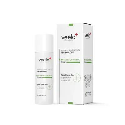 Veela Sebum Balancing Moisturizer for Acne-Prone Skin - Oil Control, Non-Comedogenic, 1.69 fl oz