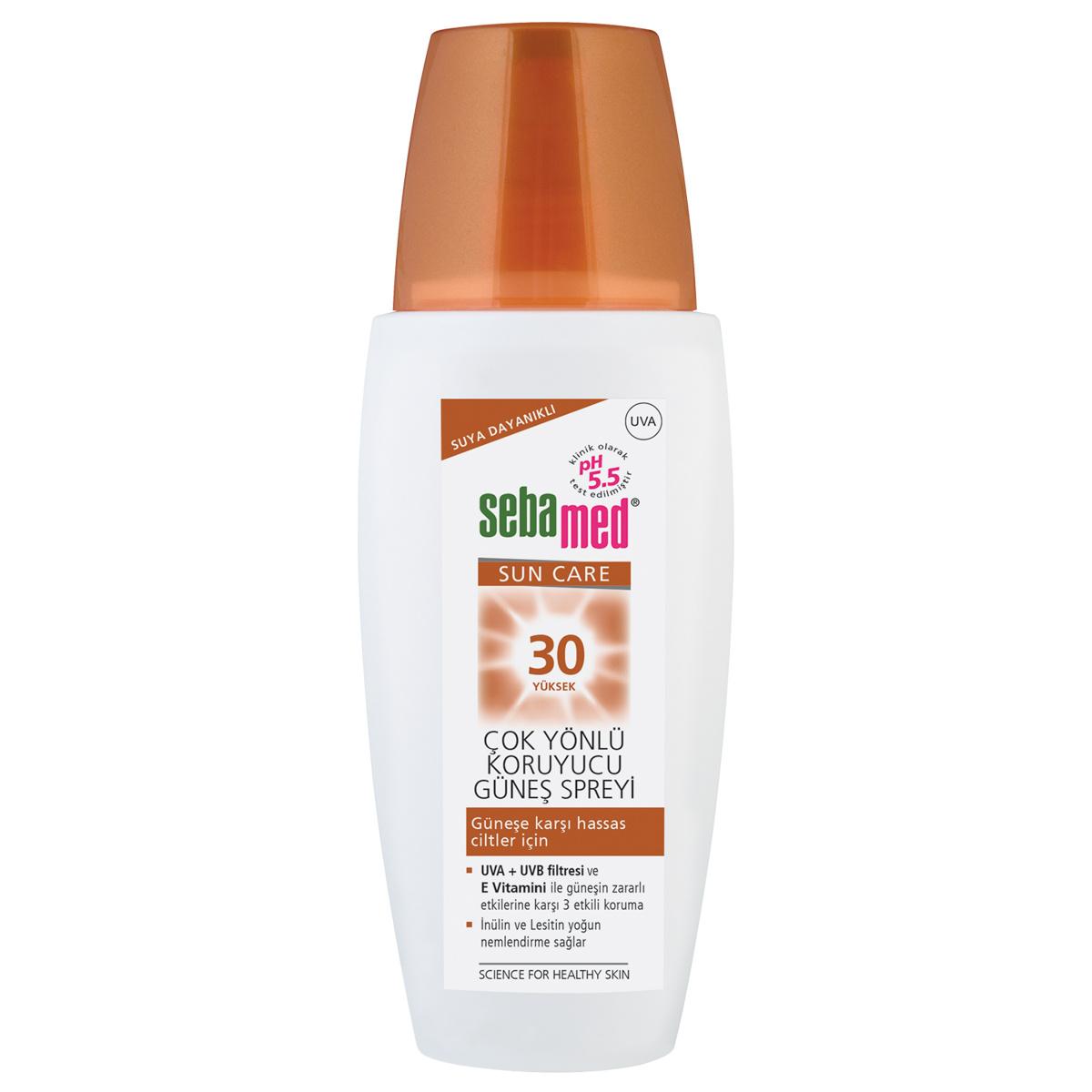 Sebamed Sunscreen Face & Body SPF 30: Superior UVA/UVB Sun Protection for Sensitive Skin - Water Resistant & Vitamin E Enriched.